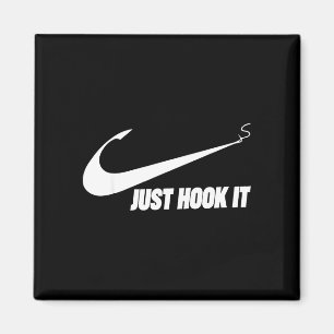 Funny fisherman just hook it magnet