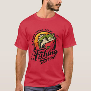 Funny Fisherman Outfit Fishing Season Present Ide T-Shirt