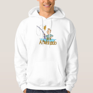 Funny Fishing Afishinado Hoodie