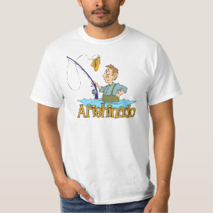 Funny Fishing Afishinado T-Shirt
