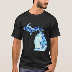 "Funny Fishing And Hunting Christmas Humour Hunt T-Shirt