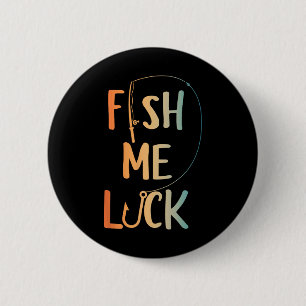 Funny Fishing Art For Men Boys Kids Fisherman Boat 6 Cm Round Badge