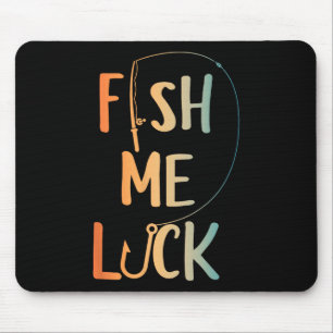 Funny Fishing Art For Men Boys Kids Fisherman Boat Mouse Mat