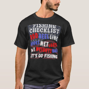 Funny Fishing Bass Fisher Hooks Fly Fish Lures Hat T-Shirt