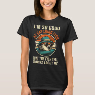 Funny Fishing Catching Fish Vintage Fisherman B Gr T-Shirt