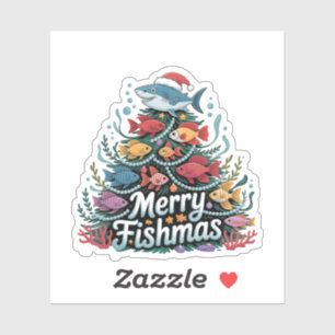 Funny Fishing Christmas Tree Fish Fisher Lover