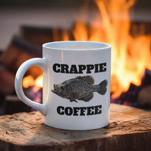 Funny Fishing Crappie Coffee Pun Angler Outdoors Mug