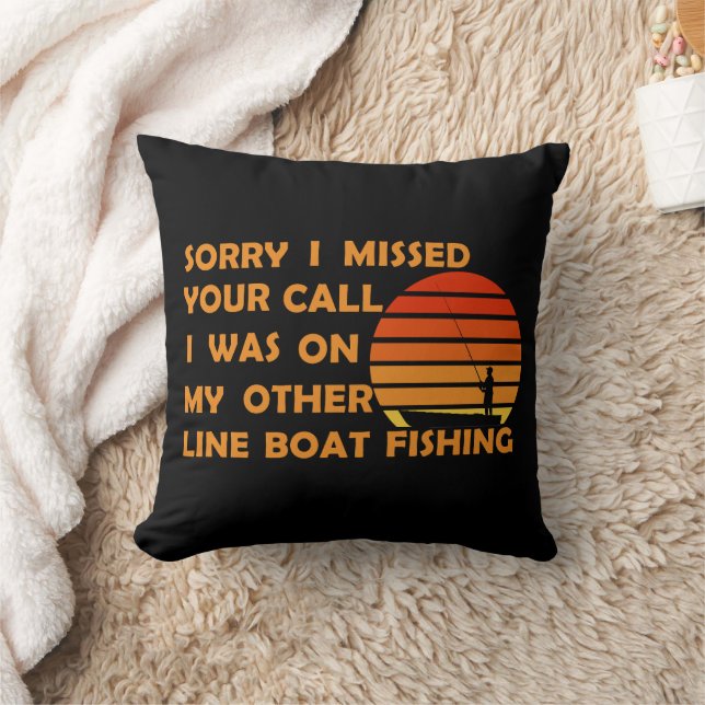 Funny fishing cushion (Blanket)