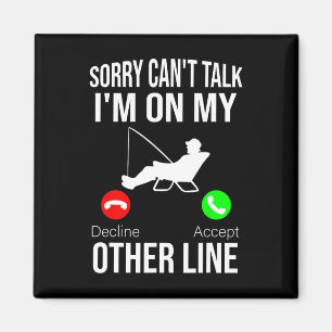Funny Fishing Dad Men Funny Reel Cool Fish Byss Fi Magnet