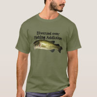 Funny Fishing Divorce Men's T-shirt