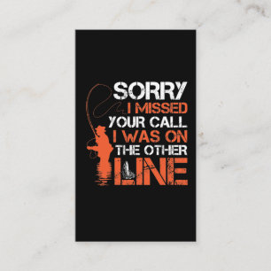 Funny Fishing Father Angler Retirement Fisherman Business Card