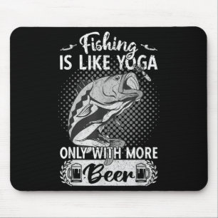 Funny Fishing For Men & Women Adult Humour, Fi Mouse Mat