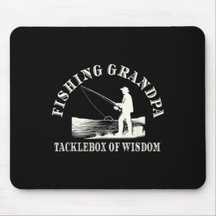 Funny Fishing Grandpa Appreciation Tacklebox Of Wi Mouse Mat