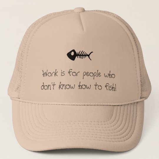 Funny Fishing Hat | Zazzle.co.uk
