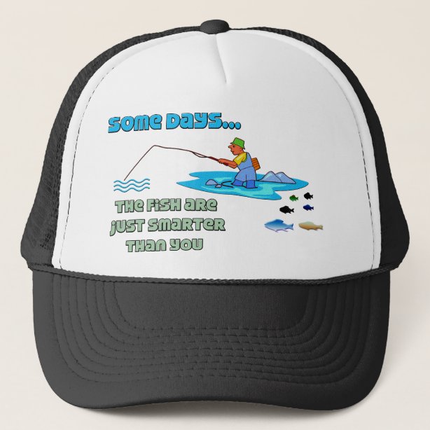 Fishing Sayings Hats & Caps Zazzle UK