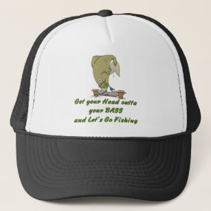 Funny Fishing Hat  Fishing Humour Fishing Cap