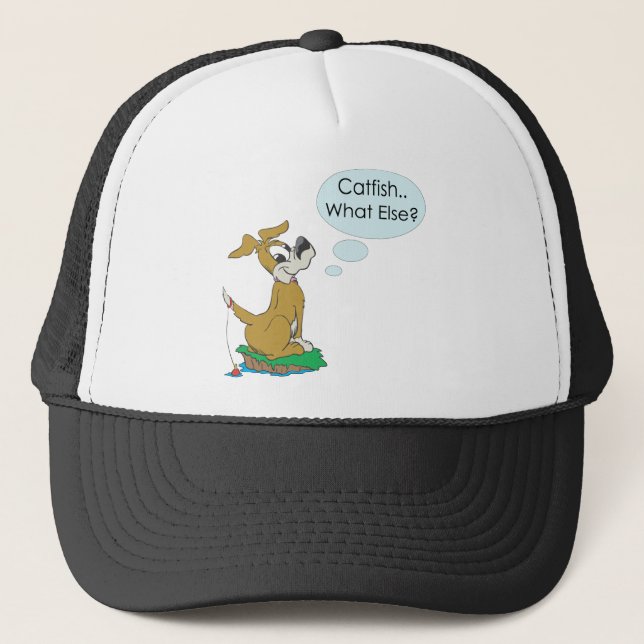 Funny Fishing Hat  Fishing Humour Fishing Cap (Front)