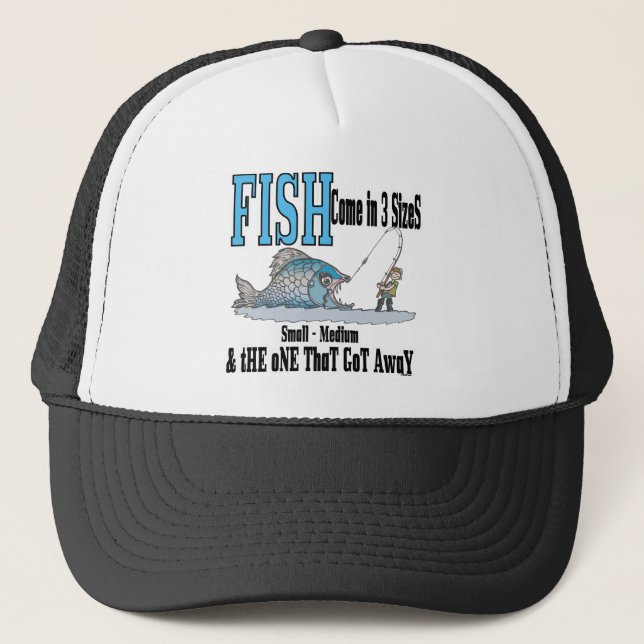 Funny Fishing Hat  Fishing Humour Fishing Cap (Front)