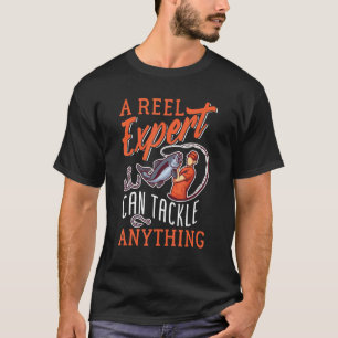 Funny Fishing Hook And Rod  For Expert T-Shirt