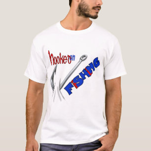 Funny Fishing Hooked On Fishing T-Shirt