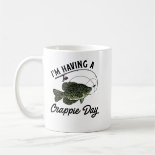 Funny Fishing - I'm Having A Crappie Day Coffee Mug