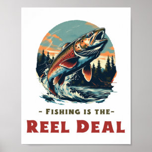 Funny Fishing Is The Reel Deal For Anglers Poster