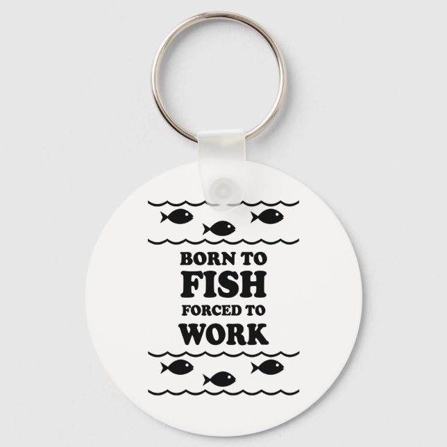 Funny fishing key ring (Front)