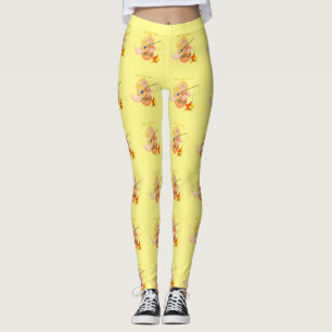 Funny Fishing Mermaid Girl Thunder_Cove Leggings