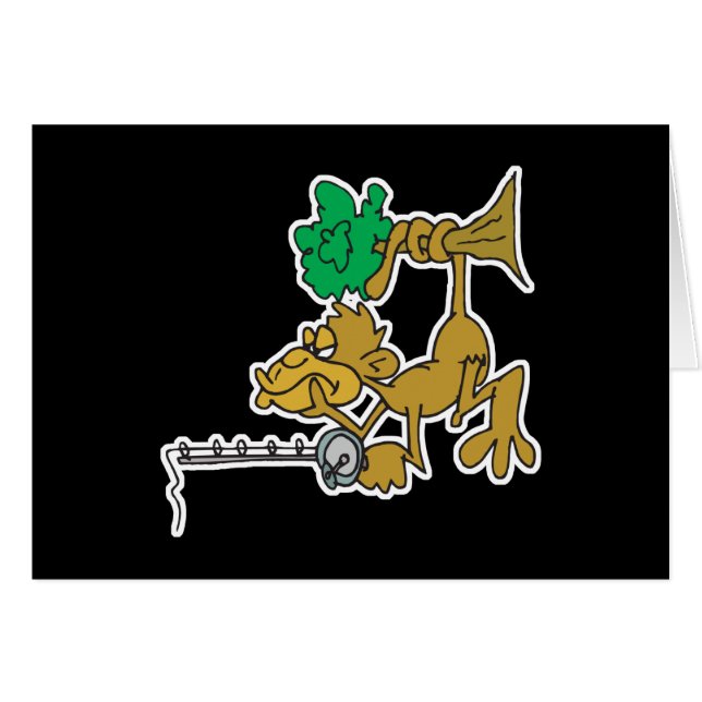 funny fishing monkey (Front Horizontal)