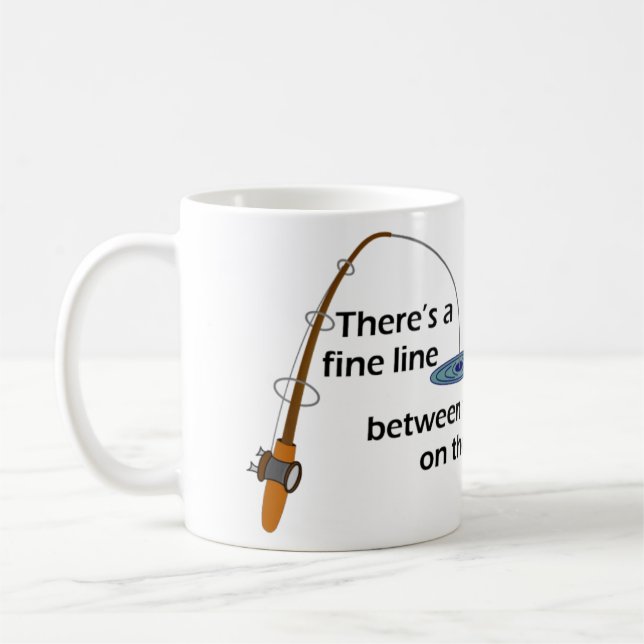 Funny Fishing Mug (Left)