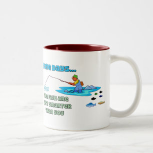 Funny Fishing Mug  Fishing Humour Fish Are Smarter