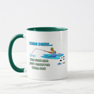 Funny Fishing Mug Fishing Humour Fish Are Smarter