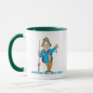 Funny Fishing Mug  Fishing Humour Fishing Big Fish