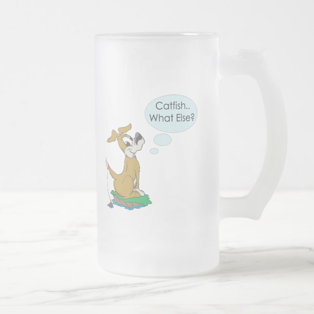 Funny Fishing Mug  Fishing Humour Fishing Catfish (Right)
