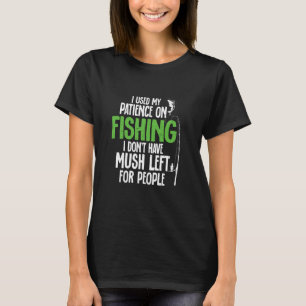 Funny Fishing Novelty Design Fisherman Adult Kids T-Shirt