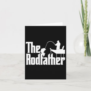 Funny Fishing Parody (the Rod Father) Card