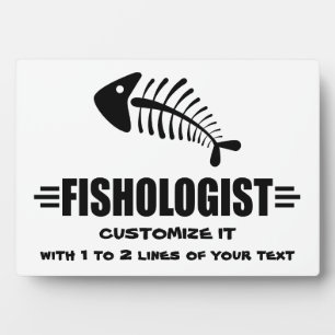 Funny Fishing Plaque