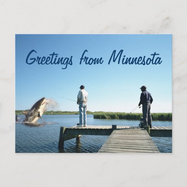 Funny Fishing Postcards (Front)