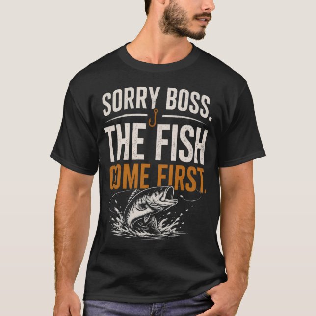 Funny Fishing Quote T-Shirt (Front)