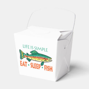 Funny Fishing Saying Favour Box