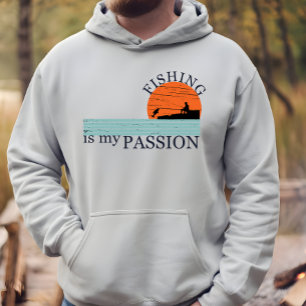 Funny fishing saying hoodie
