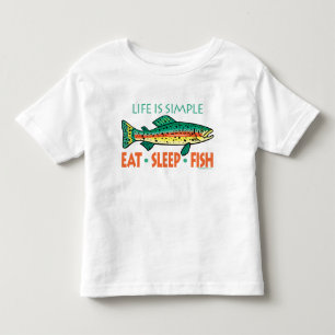Funny Fishing Saying Toddler T-Shirt