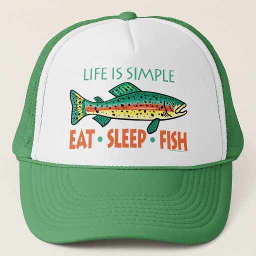 Image of Funny Fishing Saying Trucker Hat
