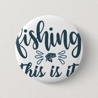 Funny Fishing Shirt 6 Cm Round Badge