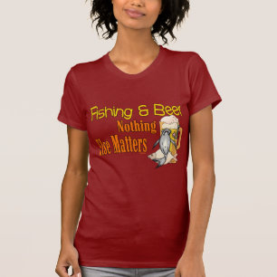 Funny Fishing Shirt Fishing Humour Fishing Beer