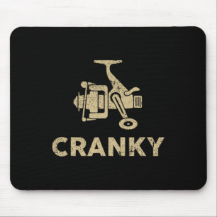 Funny Fishing Tee For Men  Mouse Mat