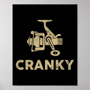 Funny Fishing Tee For Men Poster