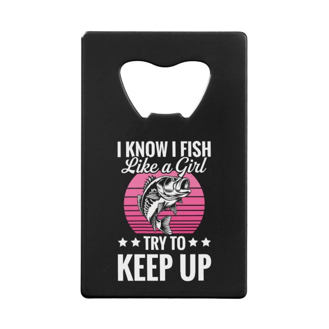 Funny Fishing Theme Bottle Opener (Front)