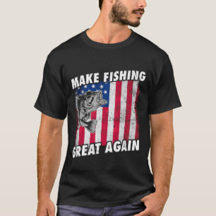 Funny Fishing Trump Gifts  T-Shirt