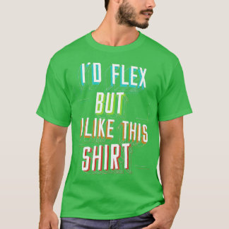 Funny Fitness Gym Workout Weightlifting Barbell Ex T-Shirt